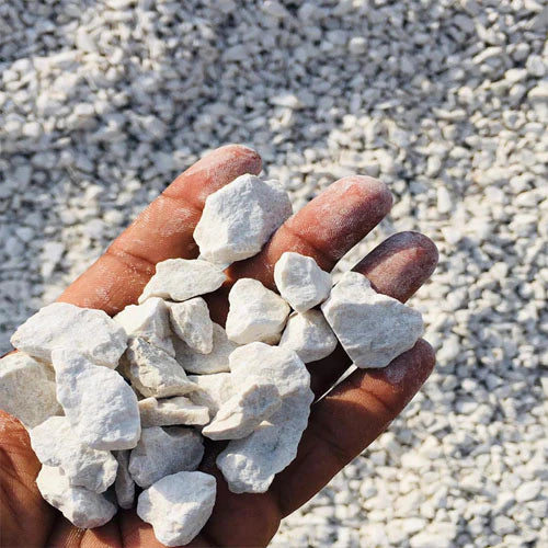 White Marble Gravel 1-2cm – Natural Elegance for Garden Landscaping