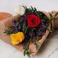 Thumbnail for Vibrant Bouquet Of Colored Roses Standard
