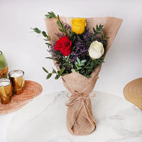 Thumbnail for Vibrant Bouquet Of Colored Roses Standard