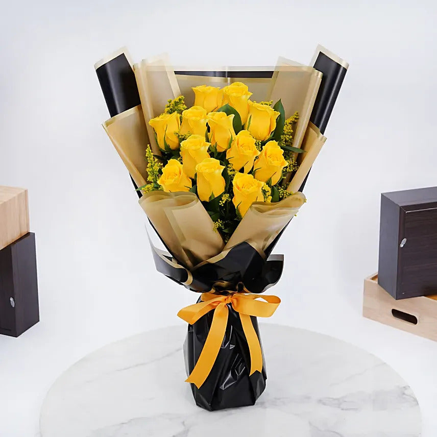 Yellow Roses Bouquet
