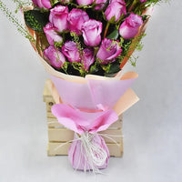 Thumbnail for Grand Bouqet of Purple Roses