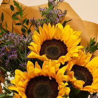 Thumbnail for Mesmerising Sunflowers Beautifully Tied Bouquet