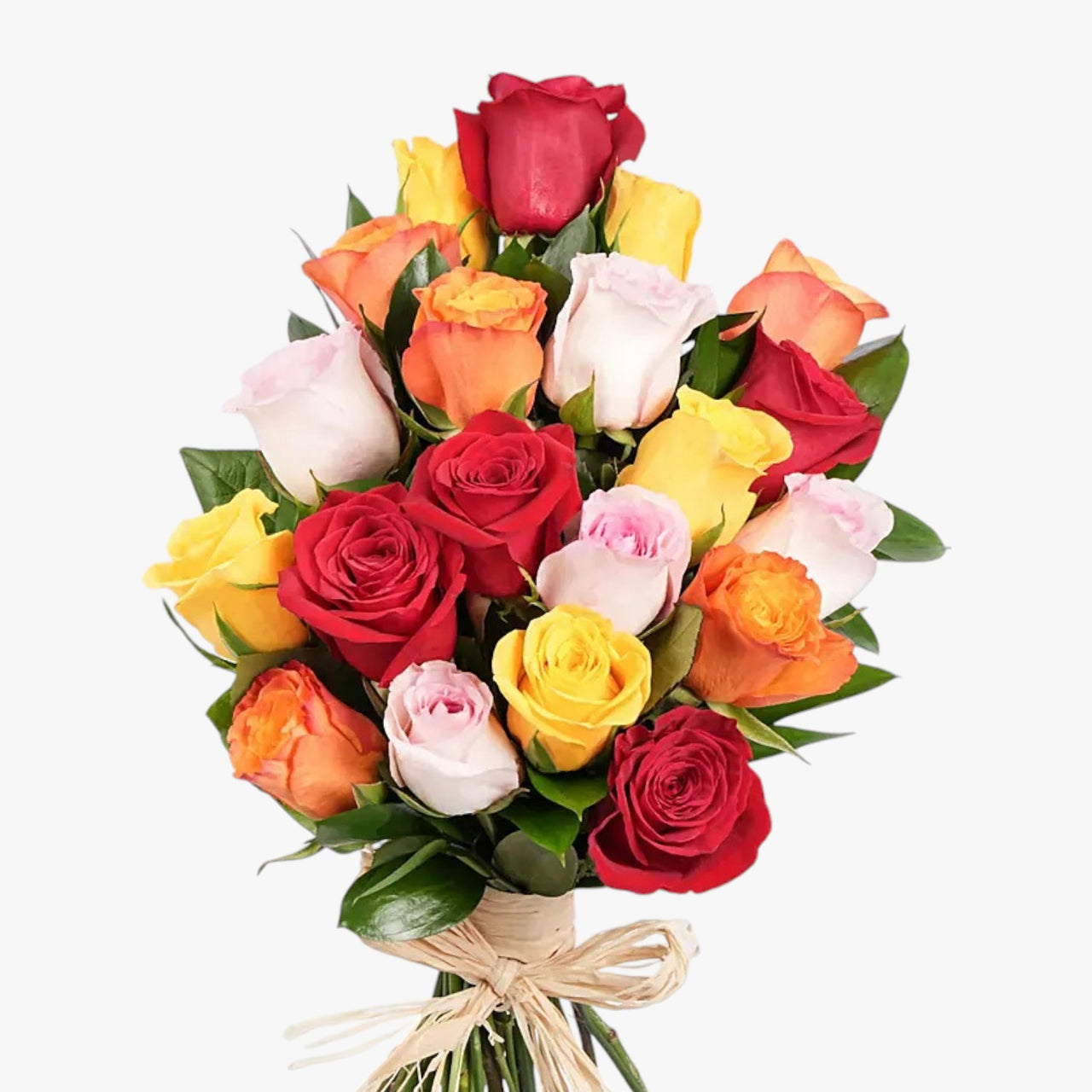 Multicolor Roses Beauty Bouquet