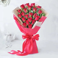 Thumbnail for One Sided Red Roses Bouquet