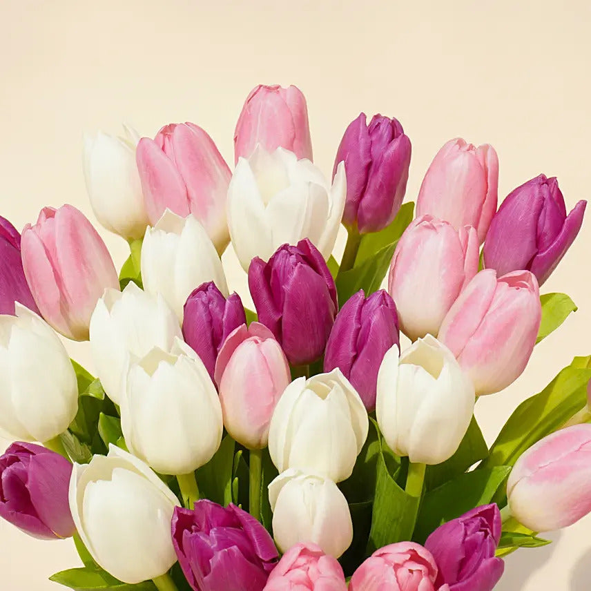Painted Skies Tulip Bouquet