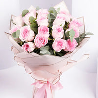 Thumbnail for Passionate 20 Pink Roses Bouquet
