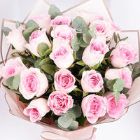 Thumbnail for Passionate 20 Pink Roses Bouquet