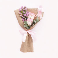 Thumbnail for Pink Ribbon Rose Bouquet