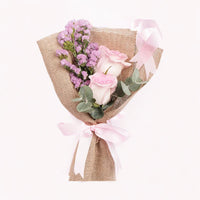 Thumbnail for Pink Ribbon Rose Bouquet