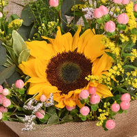 Thumbnail for Ravishing Sunflower and Hypericum Bouquet