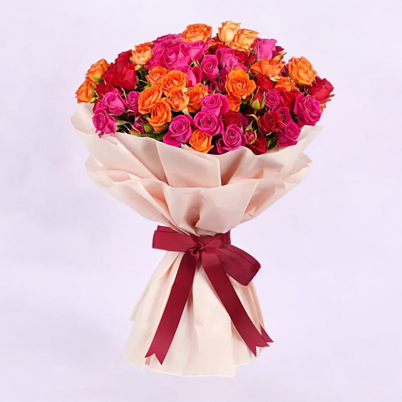 Vibrant Bunch of Spray Roses