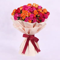 Thumbnail for Vibrant Bunch of Spray Roses