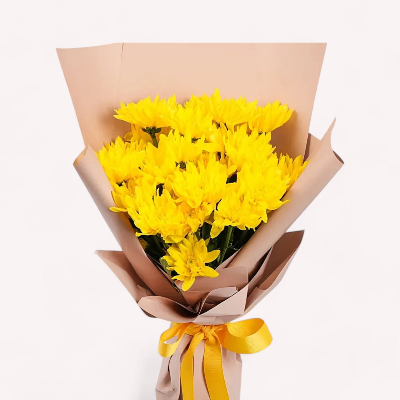 Yellow Chrysanthemum Bouquet