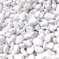 Thumbnail for Snow White Decorative Pebbles – 20KG Bag